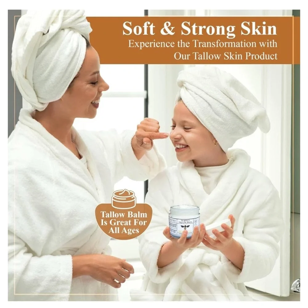 Organic Terra Lotus Whipped Tallow Balm Unscented 2oz